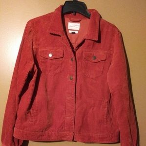 Crushed corduroy jacket